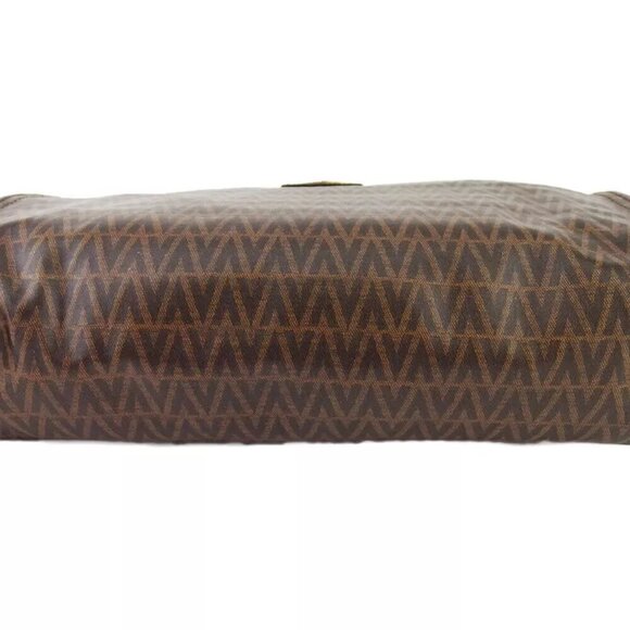 MARIO VALENTINO clutch bag V mark PVC Authentic Used L3530 - Picture 4 of 7